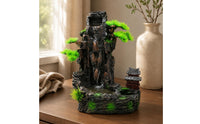 Resin Mountain Waterfall Ornament Aquarium Rockery Landscape Long-Lasting