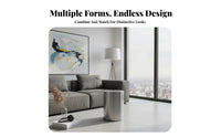 Metal Cube Seat Industrial Design Commercial Furnishing Minimalist Design