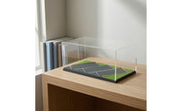 Parking Lot Display Case Rectangular Display Case with Acrylic Cover Clear Diorama for Hobbyists, Desk, Office