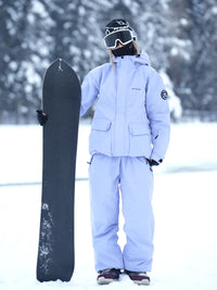 2025新款滑雪服女男款防水防风单板双板保暖冬季加厚滑雪衣裤套装