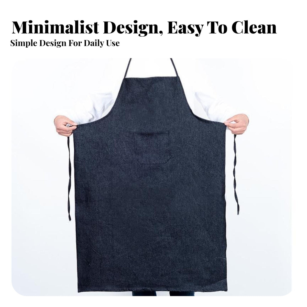 Long Sleeve Backward Wear Smock Unisex Sturdy Work Cloth Gown Oil-Resistant Heavy Duty Work Smock for Welders, Mechanics, Workshop, Factory, Kitchen