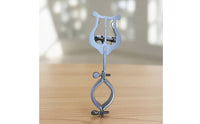 Adjustable Marching Lyre Handsunrestricted Sheet Music Clip with Clamp Sturdy Sheet Music Clip Portable for Rehearsals