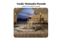 Wide Folding Camp Chair Sofadesign Comfort Camping Equipment Breathable Fabric