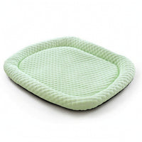 Pet Bed with Pillow Machine Washable Quilted Pet Pad Non-Slip Dog Mat with Pillow for Crate