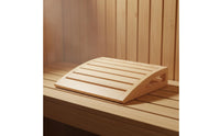 Sauna Headrest accessibleSided Fir Wood Neck Pillow Heat-Resistant