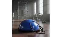 Thickened Material Balance Half Ball Includes Resistance Bands Half Sphere Exercise Ball for Home Gym