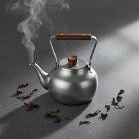 Teapot with Filter Easy to Clean Stainless Steel Teapot Mirror Polish