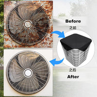 Outdoor Air Conditioner Cover - Thickened, Breathable, Snow and Leaf Protection