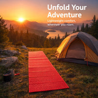 Camping Sleeping Mat XPE Foam, Foldable Ground Mat for Camping, Waterproof Tent Mattress 183x60cm, O - Image 2