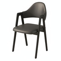 Triangular-Frame Armchair Modern Design Dining Chair Comfortable Padding Ergonomic Design for Cafe Owners, Interior Designers