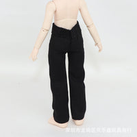 妖精体长裤D男D女阿巳2.01.0直筒裤可穿大12分娃衣裤子BJD加长腿