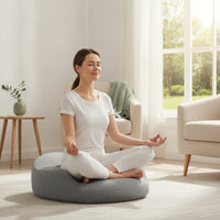 Meditation Cushion with Cover Supportive Meditation Cushion Seat for Stretching Exercises