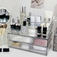 Clear Drawer Organizer multi-purpose Desktop reachory debrisproof for Desk, Women