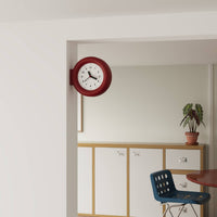 Corner Wall Clock Vintage Style Home Decor Easy to Viewfor Office