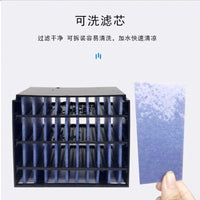 新款迷你制冷空调扇家用桌面小型喷雾冷风机USB便携移动冷风扇