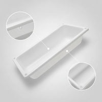 Livestock Trough Thickened Feed Trough Livestock Feeder Reinforced Hanging Feeder Molded for Farmers, Farm, Barn
