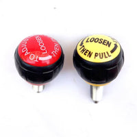 Threaded Pull Pin with Knob Practical Spring Pull Pin Knob Metal Hardware for Fitness Equipment, Exercise Bikes, Gym Machines