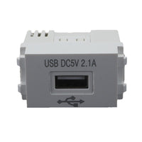 128型USB电源模块 220V插座 5V安卓2.1A手机充电模块