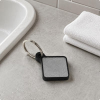 Rubbing Board Keychain Lightweight Textured Keychain Rust-Resistant