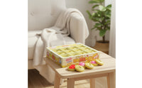24 Pieces Squishy Delicate Bite Sum Press Toy Food-Shaped Bun Toy with Steamer Case Realistic Stress-Relief for Collectors