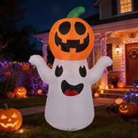 Pumpkin Specters Inflatable Festive Specters Inflatable with Pumpkin Giant for Porch