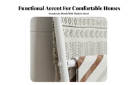 Wall-Leaning Storage Rack Multi-Tier Ladder Towel Rack Space-Saving Leaning Blanket Ladder for Washroom, Bedroom, Living Room