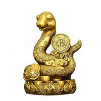 Snake Figurine Compact Sculpture Exotic for Collectors