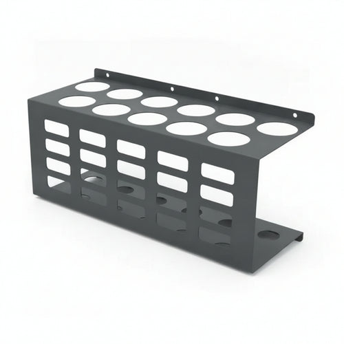 Silicone Holder with Shelf Multi-Hole Caulk Tube Organizer Space-Saving