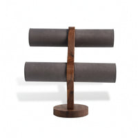 Jewelry Display Stand Sturdy Jewelry Display with Velvet Guarding Space-Saving for Dressing Table, Retail Counter