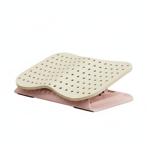 Adjustable Foot Stool Non-Slip Surface Under Desk Footrest Easy to Clean