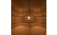 Handwoven Handmade Woven Lampshade Open Weave Woven Lampshade Natural Pendant Shade Boho for DIYers, Bedroom, Entryway, Cafe