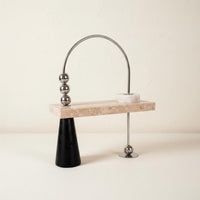 Metal Abacus Ornament Tabletop Display Decorative Bead Arch Statue for Showroom