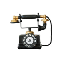 Vintage-Style Decorative Telephone Craft Ornament