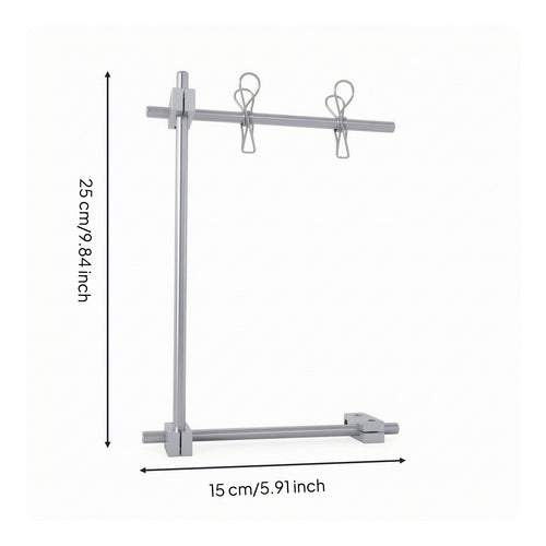 Desktop Photo Display Rack Binder Clips Picture Frame Holder Modern Minimalist