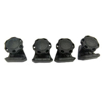 4-Piece Football Helmet Visor Fastener Kit with Screws and Nuts