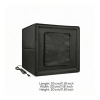 Light Box with Diffusion Cloth Tri-Color Foldable Photo Studio Even for Crafters