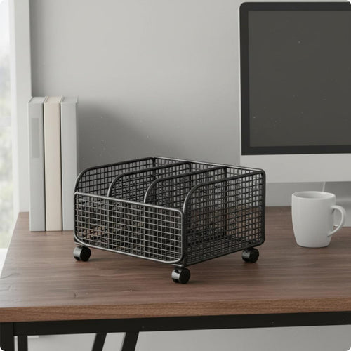 Office Desk Shelf Organizer Compact Desktop Bookshelf Sturdy for Dorm