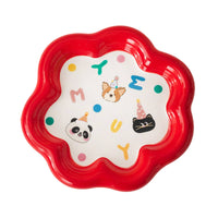 Ceramic Feline Bowl Dishwasher Safe Feline Food Dish Safe of Harmful Substances