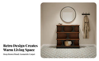 Vintage design Arched Top Cabinet Multi-Functional shelving unit adaptable Storage Furniture Space-Saving for Apartment Dwellers, Interior Design aficionados, Entryway, Living Room, Home Office, Bedroom