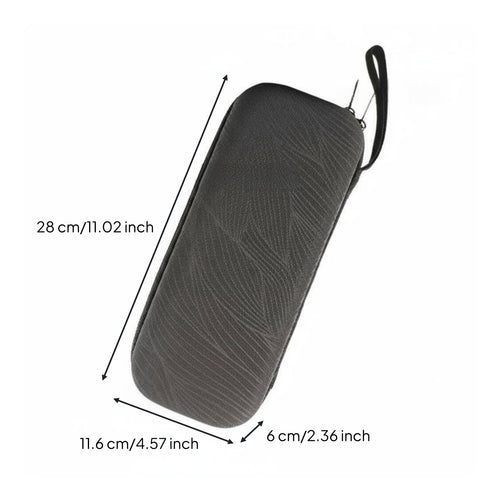 Auscultation Device Case Zipper Closure Auscultation Device Carrying Case Portable Guarding Pouch for Doctors, Veterinarians