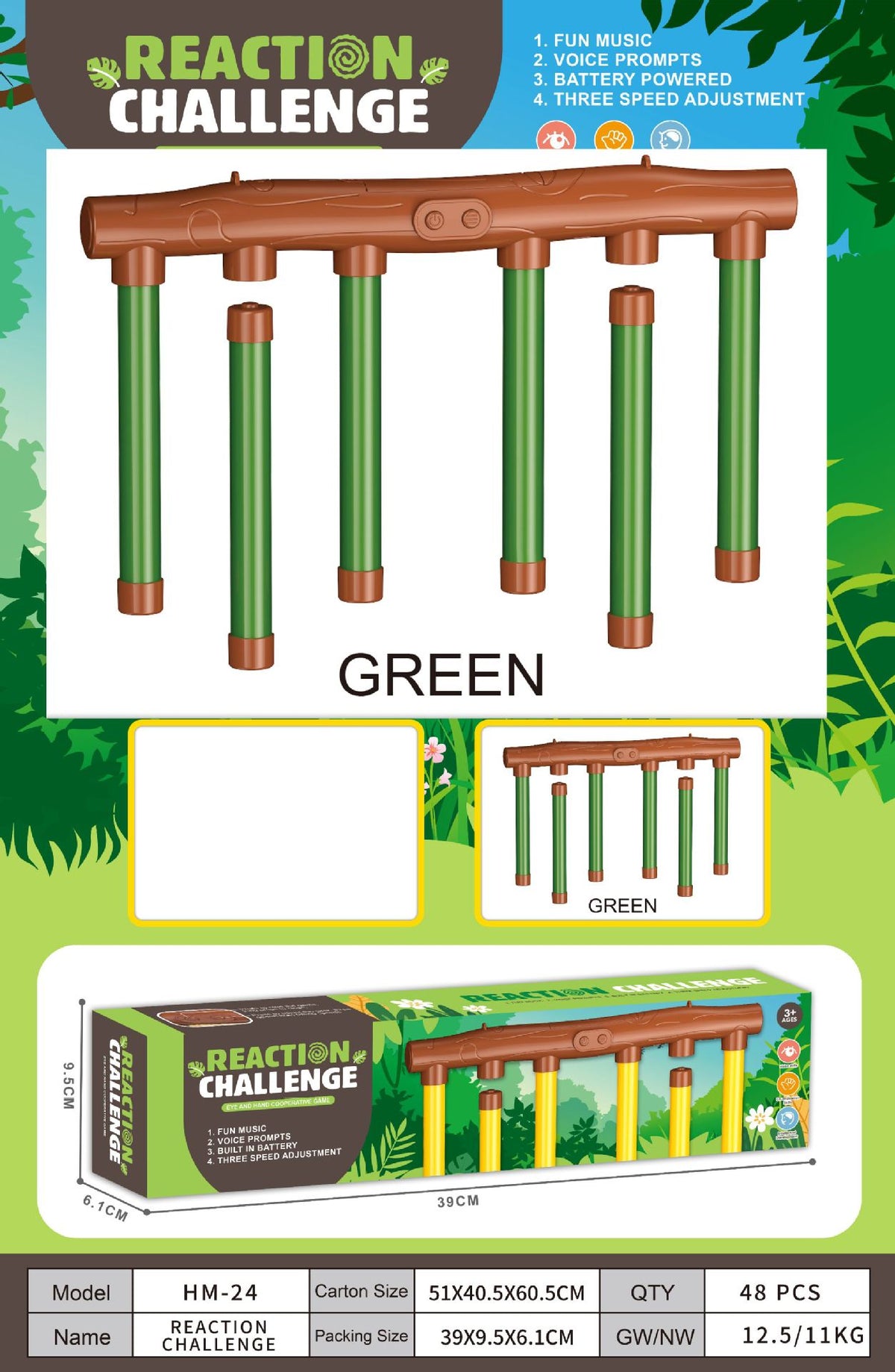 Green Hm-24 Battery