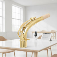 Alto Saxophone Curved Neck Easy to Install Sax Bend Neck High Rich Tone