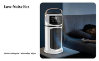 Low Noise USB Personal Air Cooler 3 Speeds USB Desk Cooler Large Water Reservoir for Office, Bedroom, Dorm Room