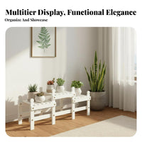 Multi-Tier Planter Rack Simple Design Plant Stand Long-Lasting Finish