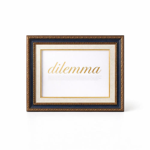 Vintage Resin Picture Frame for Office Desk, Handcrafted Resin Picture Frame, Di #variant:5 inch (8.9*12.8cm)