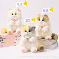 抖音同款 可爱小号布偶猫咪背包仿真包玩偶公仔毛绒玩具生日礼物