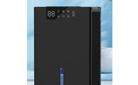 Tabletop Humidity Remover Compact Humidity Remover with 2.4L Tank Portable Appliance for Basement