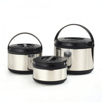 3 Pieces Vacuum Insulated Food Jar Long-Lasting Insulated Lunch Container