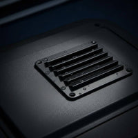 Heat Dissipation Marine Louvered Vent Weather Resistant Square Plastic Air Vent Long-Lasting Nylon Construction for Boat, RV, Cabinet