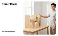 Adjustable Desktop Organizer Easy Assembly Adjustable 2-Piece Shelf Sturdy Construction